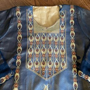 Blue Arabian Jilbab/Abaya